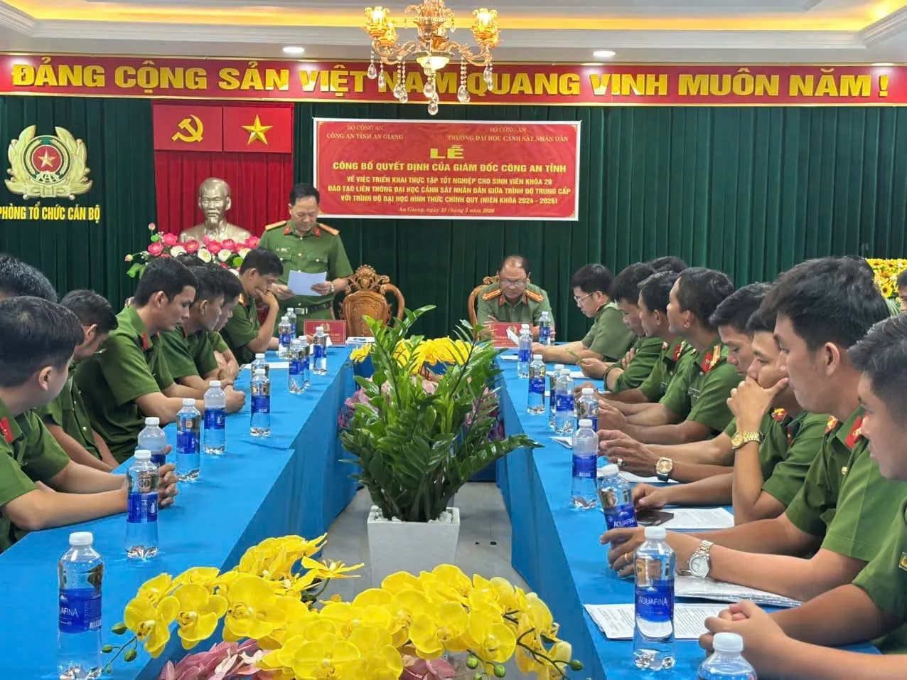 Tăng cường gắn kết giữa công tác giáo dục đào tạo của Nhà Trường và nhu cầu công tác cán bộ của Công an các đơn vị, địa phương