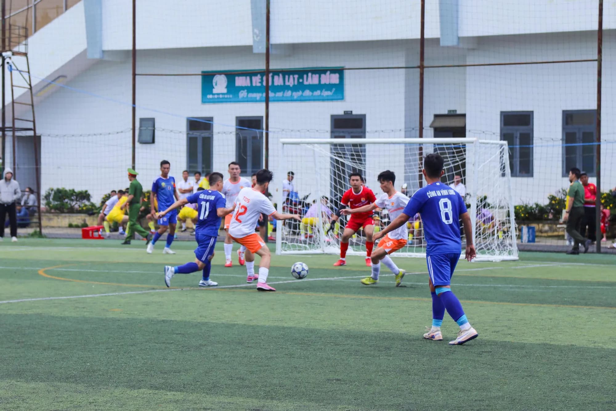 Trường Đại học CSND giành quyền vào vòng chung kết nội dung Bóng đá nam 7 người