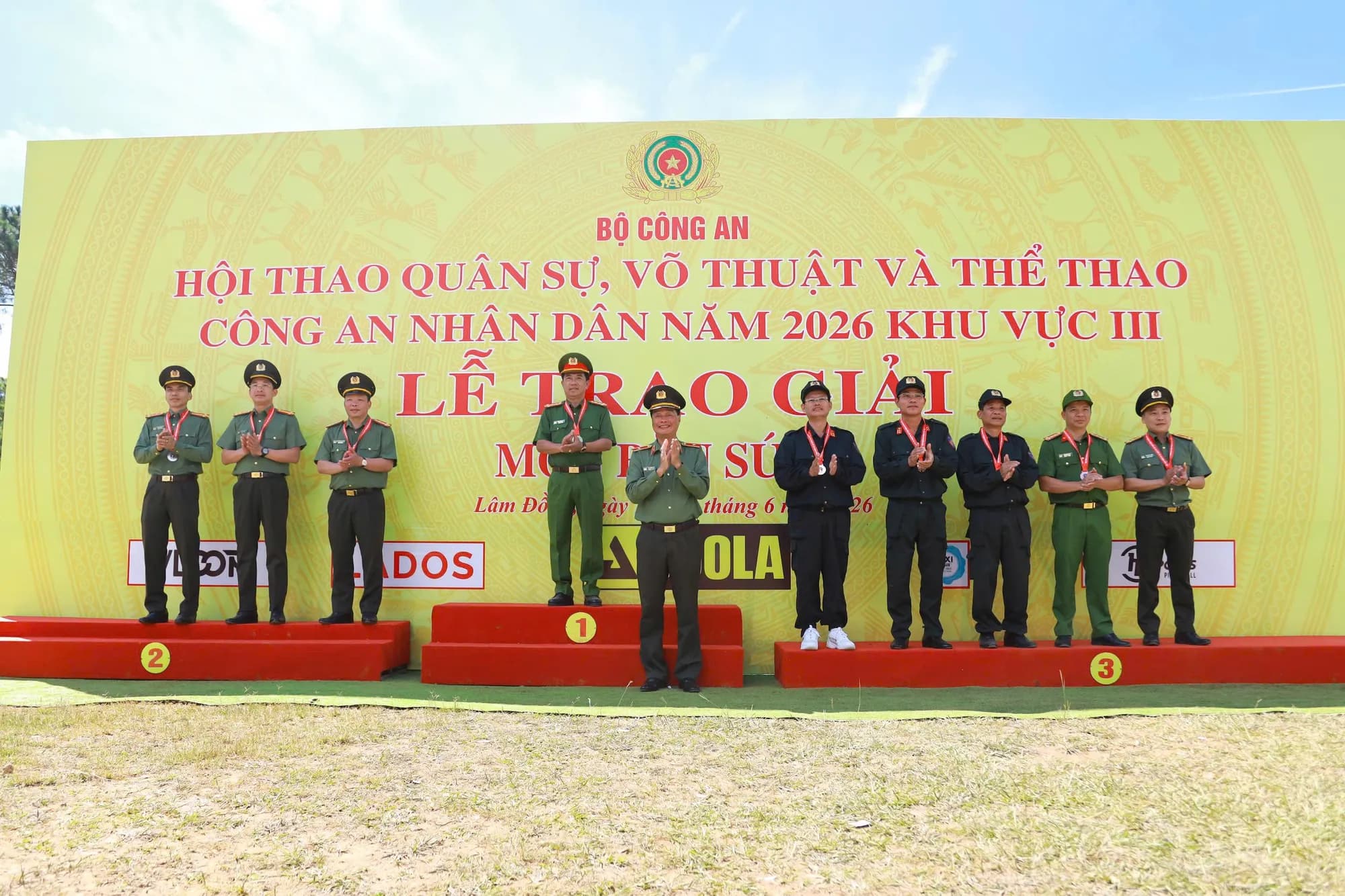 Trường Đại học CSND ghi dấu ấn tại nội dung thi bắn súng