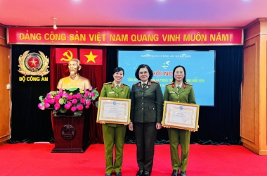 “Bông hồng xanh” Trường Đại học CSND tỏa sáng