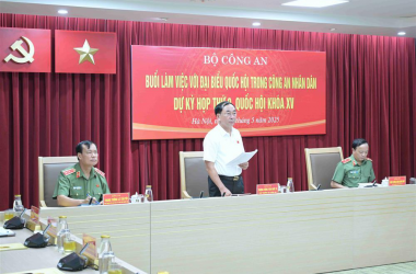 Chỉ đạo điều hành nổi bật của lãnh đạo Bộ Công an trong tuần từ ngày 04/5 – 10/5/2025