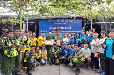 Phối hợp tuyên truyền pháp luật, hưởng ứng cao điểm ra quân tấn công, trấn áp tội phạm đảm bảo an ninh trật tự Tết Nguyên đán Bính Ngọ 2026