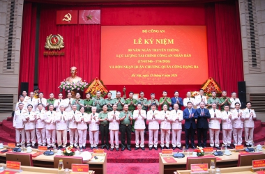 Trường Đại học Cảnh sát nhân dân có 01 tập thể, 01 cá nhân được khen thưởng tại Lễ kỷ niệm 80 năm Ngày truyền thống lực lượng Tài chính Công an nhân dân (17/4/1946 – 17/4/2026)