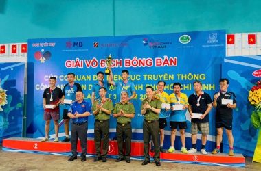 Giải Vô địch bóng bàn Cúp Cơ quan đại diện Cục Truyền thông Công an nhân dân tại Thành phố Hồ Chí Minh