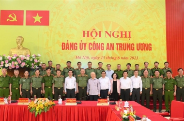 Lực lượng CAND gương mẫu, đi đầu trong thực hiện Nghị quyết Đại hội XIII của Đảng