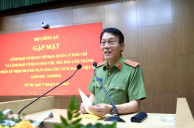 Bộ Công an gặp mặt nhân kỷ niệm 100 năm Ngày Báo chí Cách mạng Việt Nam
