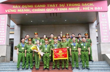 Trường Đại học CSND giành giải Nhì toàn Đoàn tại Hội thi Điều lệnh, quân sự, võ thuật CAND lần thứ VI, Vòng loại khu vực III