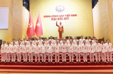 Đoàn đại biểu Đảng bộ Công an Trung ương dự Đại hội