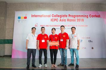 Sinh viên Đại học CSND tham gia Ngày hội tin học Việt Nam và châu Á