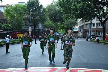 Trường Đại học CSND giành giải Nhì khối lực lượng vũ trang giải Việt dã truyền thống 30/4