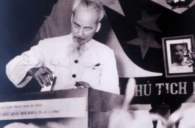 Chủ tịch Hồ Chí Minh với tổng tuyển cử bầu Quốc hội đầu tiên