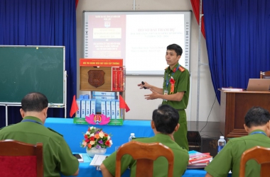 Người thầy mang quân hàm Công an: Hòa quyện tinh hoa nghề sư phạm và bản lĩnh người chiến sĩ