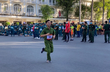 Trường Đại học CSND giành Giải Nhất toàn đoàn nội dung lực lượng vũ trang Giải Việt dã lần thứ 45