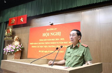 Các học viện, trường CAND thi đua hoàn thành xuất sắc nhiệm vụ công tác năm học 2025-2026