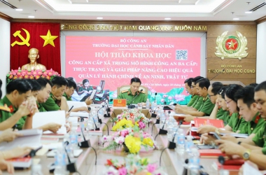 Nâng cao hiệu quả công tác quản lý hành chính về an ninh trật tự của Công an cấp xã trong mô hình Công an ba cấp