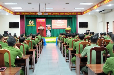 Khai giảng 02 lớp Bồi dưỡng cấp chứng chỉ nghiệp vụ điều tra mở tại Trường