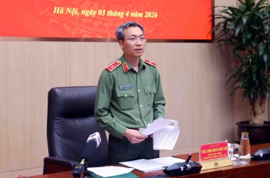 Người phát ngôn Bộ Công an thông tin về kết quả thực hiện đợt cao điểm tấn công, trấn áp tội phạm và công tác xây dựng, hoàn thiện pháp luật