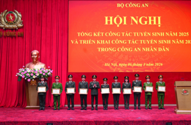 Hội nghị triển khai công tác tuyển sinh trong Công an nhân dân năm 2026