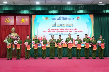 Khởi động Hội thao chào mừng kỷ niệm 43 năm Ngày Nhà giáo Việt Nam