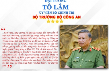 Xây dựng lực lượng An ninh nhân dân xứng đáng là “Thanh bảo kiếm” bảo vệ an ninh quốc gia