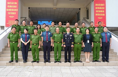 Trường Đại học CSND đón tiếp và làm việc với Đoàn đại biểu Đại học Cảnh sát quốc gia Hàn Quốc