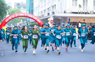 Trường Đại học CSND đạt thành tích cao tại giải Việt dã chào mừng kỷ niệm 80 năm ngày thành lập QĐND Việt Nam và 35 năm ngày hội Quốc phòng toàn dân