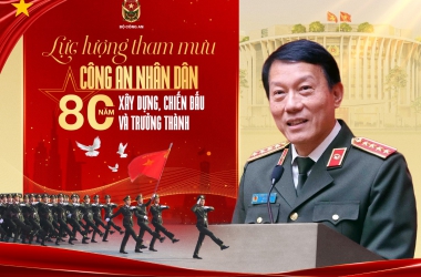 Những chặng đường lịch sử vẻ vang của lực lượng tham mưu Công an nhân dân Việt Nam