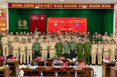 Khoa Cảnh sát giao thông, Trường Đại học CSND giao lưu, kết nghĩa với Phòng Cảnh sát giao thông, Công an tỉnh Đồng Tháp