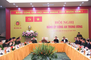 Toàn văn phát biểu chỉ đạo của Tổng Bí thư Nguyễn Phú Trọng tại Hội nghị Đảng uỷ Công an Trung ương 