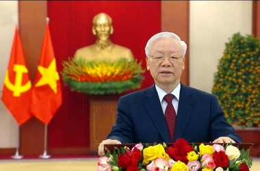 Tổng Bí thư Nguyễn Phú Trọng chúc Tết Xuân Quý Mão