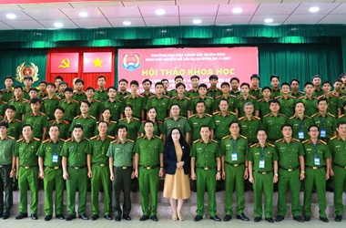 Trường Đại học CSND tổ chức Hội thảo khoa học về phòng, chống tội phạm có tổ chức