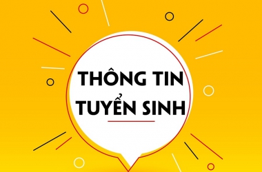 Thông tin tuyển sinh năm 2026 - Hình thức đào tạo: Trình độ đại học