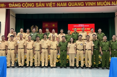 Hội thảo khoa học về Kỹ năng, kinh nghiệm xử lý tình huống trong TTKS và xử lý VPHC của CSGT