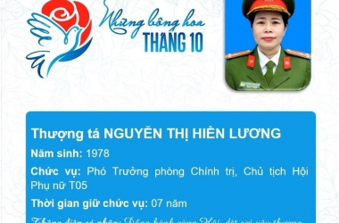Chủ tịch Hội phụ nữ Nhà trường được  TW Hội LHPN Việt Nam tặng bằng khen