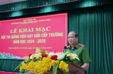 Khai mạc Hội thi giảng viên dạy giỏi cấp Trường năm học 2024-2025