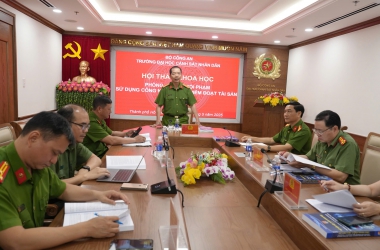 Hội thảo khoa học “Phòng, chống tội phạm sử dụng công nghệ cao chiếm đoạt tài sản”