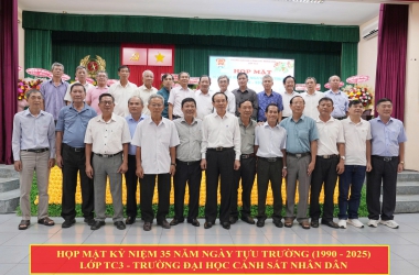 Ấm áp buổi họp mặt lớp TC3 nhân kỷ niệm 35 năm ngày tựu trường