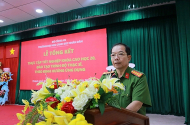 Tổng kết thực tập tốt nghiệp khóa Cao học 20, đào tạo trình độ thạc sĩ theo định hướng ứng dụng