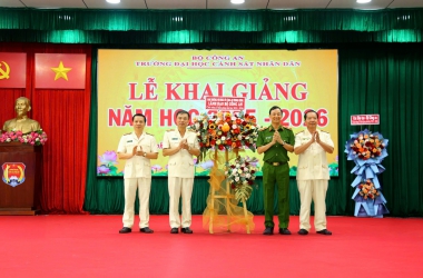 Trường Đại học CSND khai giảng năm học 2025 - 2026