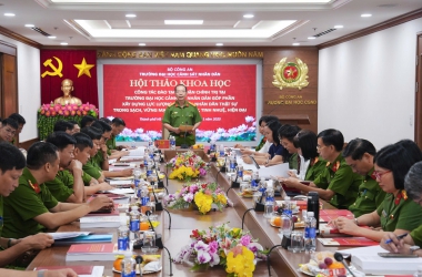 Nâng cao hiệu quả công tác đào tạo lý luận chính trị tại Trường Đại học Cảnh sát nhân dân