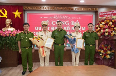 Trường Đại học CSND có thêm 02 Phó Giáo sư