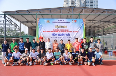 Lan tỏa tinh thần thể dục thể thao chào mừng kỷ niệm 50 năm Ngày truyền thống Trường Đại học CSND