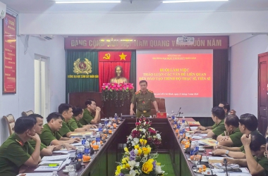 Nâng cao chất lượng đào tạo trình độ thạc sĩ, tiến sĩ   tại Trường Đại học Cảnh sát nhân dân