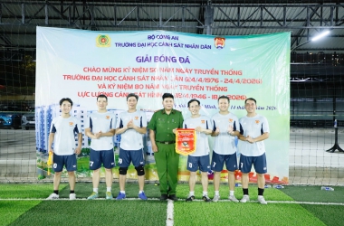 Khoa Cảnh sát hình sự tổ chức nhiều hoạt động chào mừng các sự kiện lớn trong tháng 4 lịch sử