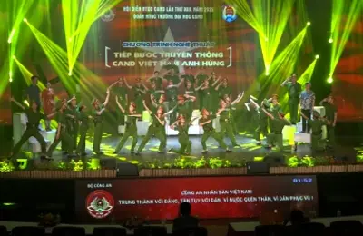 Trường Đại học CSND giành giải C toàn đoàn Hội diễn nghệ thuật quần chúng CAND lần thứ XIII – Khu vực II năm 2025