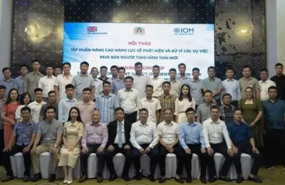 Nâng cao năng lực về phát hiện và xử lý các vụ việc mua bán người theo hình thái mới