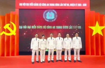 Đoàn Đại biểu Đảng bộ Trường Đại học CSND dự Đại hội đại biểu Đảng bộ Công an Trung ương lần thứ VIII, nhiệm kỳ 2025 - 2030