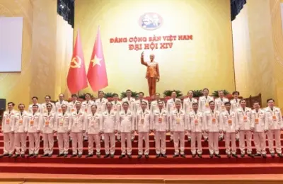 Đoàn đại biểu Đảng bộ Công an Trung ương dự Đại hội