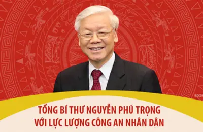 Tổng Bí thư Nguyễn Phú Trọng với lực lượng Công an nhân dân