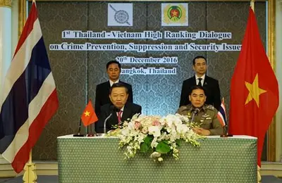 "Đối thoại cấp cao" Việt Nam - Thái Lan về phòng, chống tội phạm và các vấn đề an ninh